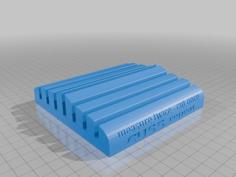 Ruler Stand Remix 3D Printer Model