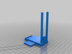 Lithophane Holder Stand 3D Printer Model