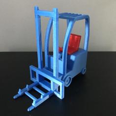 Forklift Phone Stand (remix) 3D Printer Model