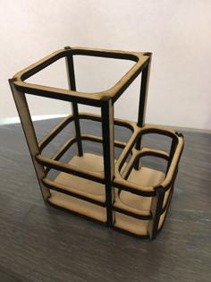 Laser Cut Pencil Stand/holder