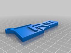 AUDI RS/S Keychains 3D Printer Model