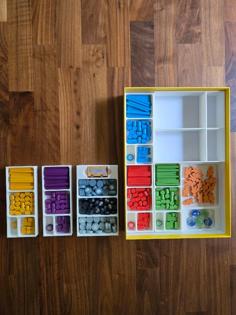 Bus Complete Edition Board Game Insert / Organizer 3D Printer Model