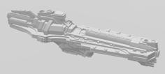 Dark Age Cruiser For Battlefleet Gothic/Space Wargames 3D Printer Model