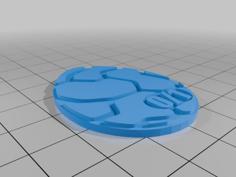 Egg Token 3D Printer Model