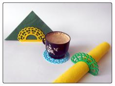 Napkins Holder “Lace” 3D Printer Model