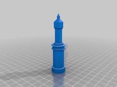 Christmas Village Lamp 3D Printer Model