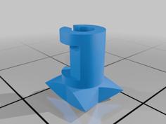 Archery Nose Button 3D Printer Model