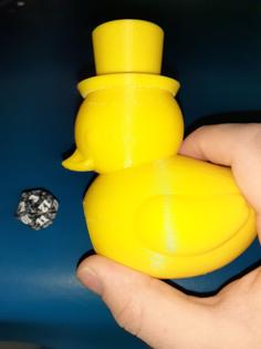 Rubber Ducky Dice Tower 3D Printer Model