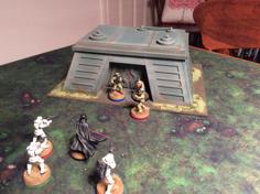 Star Wars Legion Imperial Style Endor Bunker 3D Printer Model