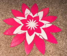 Survivor Floating Lotus Puzzle 3D Printer Model