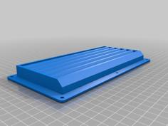 Rain Resistant Vent Cover 3D Printer Model