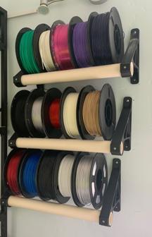 Filament Wall Bracket 3D Printer Model