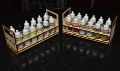 Laser Cut Paint Tray (Vallejo Or Army Painter Size)