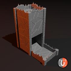 Ork Dice Tower 3D Printer Model