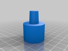 Candle Stick Adapter (Parametric) 3D Printer Model