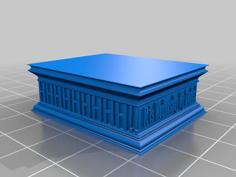 Base For Wednesday Frog 3D Printer Model