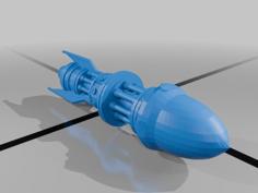 Jinx Rocket (arcane) 3D Printer Model