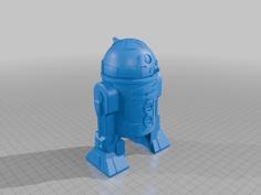 R2D2 Towing Ball – Hitch Cover 3D Printer Model