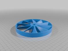 PCP Compressor Fan Upgrade 3D Printer Model