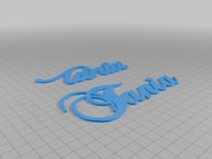 Tania Nome 3D Printer Model