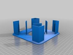 NAS R1/R7 Stand (Topton, AOOSTAR, XCY) 3D Printer Model