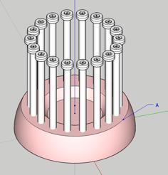 Accessory Case With Lots Of Screws 3D Printer Model