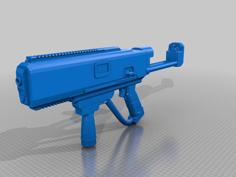 Helldivers 2 SMG-72 Pummeller 3D Printer Model