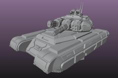 Ajax Assault Tank 3D Printer Model