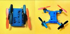 Articulated Drone For 7mm Motors 3D Printer Model