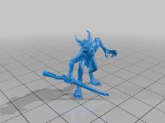 Trench Demons 3D Printer Model