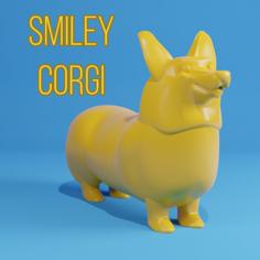 Happy Corgi 3D Printer Model