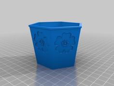 Rosie Flower Pot 3D Printer Model