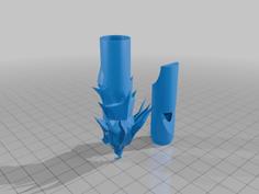 Dragon Head Whistle II 3D Printer Model