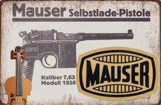 Mauser Logo 3D Printer Model