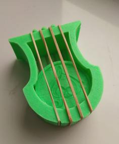 Bardic Inspiration Coins With Lyre Box 3D Printer Model