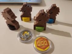 Quest For El Dorado Dragons And Treasures Expansion 3D Printer Model