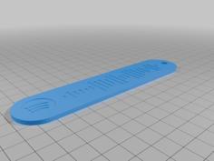 Blank RickRoll Spotify Code Keyring 3D Printer Model