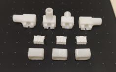 VE Direct Cable Connector Housings 3D Printer Model