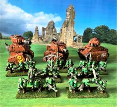 15mm Ork Boys Army Figures 3D Printer Model