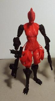 Warframe Ember Action Figure 3D Printer Model