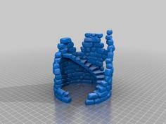 Ruined Tower – Crumbling Top 3D Printer Model