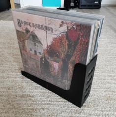 Vinyl Record Holder 3D Printer Model