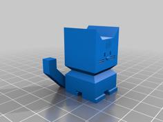 Cursed Cali Cat 3D Printer Model