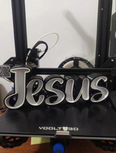 Jesus Lamp 3D Printer Model