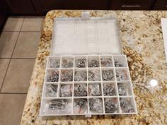 Small Parts Organizer For Nuts And Bolts And Crafts 3D Printer Model