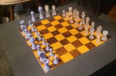 Yet Another Chess Set 3D Printer Model