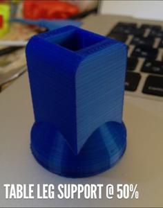 Table Leg Support 3D Printer Model