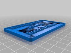 3D Printed Social Security Card 3D Printer Model