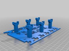 3D Benchy Wall Mount 3D Printer Model