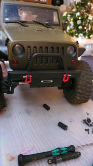 Austar Trx Trx4 Front Bumper (Slim) 3D Printer Model